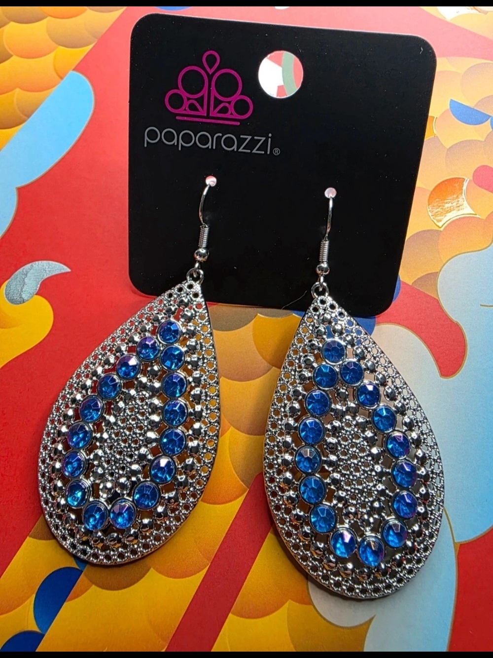 Spirited Socialite Blue Earrings